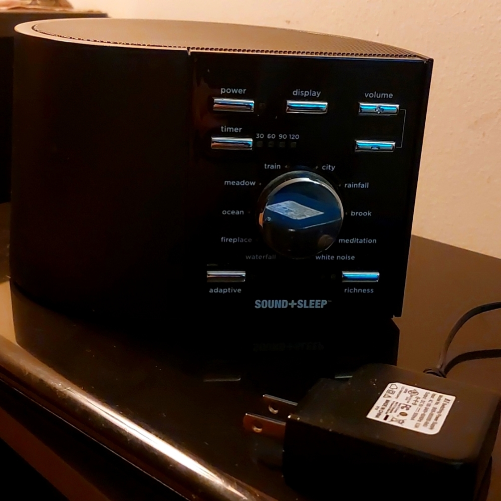 ASTI Sound + Sleep Machine - Adaptive Sound Technologies & Power Cord-BRAND NEW